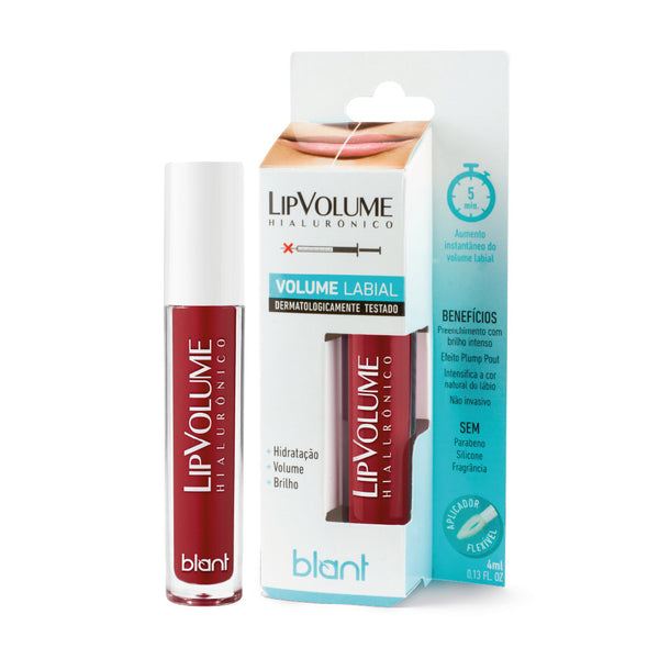 Lip Volume Hialurônico Vermelho Cereja